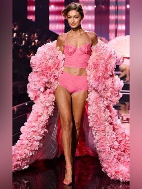 NWT Victoria’s Secret pink lace shorts embellished w/ rhinestones L SHORTS ONLY